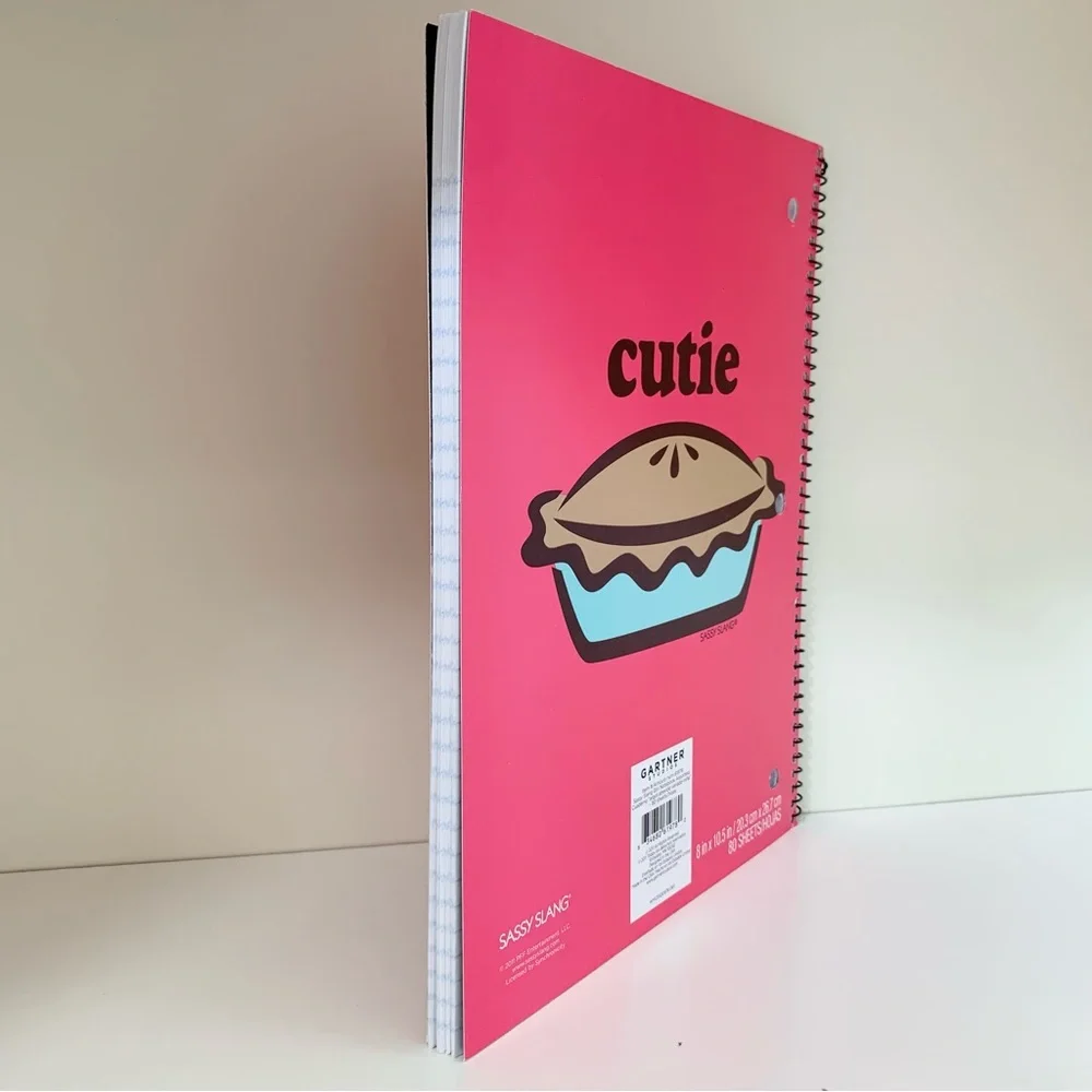 Vintage Y2k school notebook cutie pie